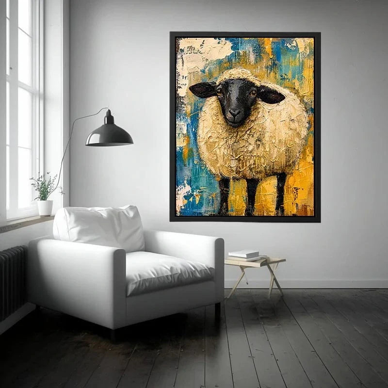 Cute Sheep Canvas Print