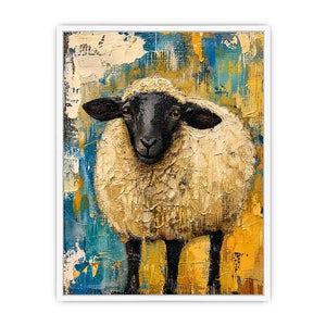 Cute Sheep Canvas Print