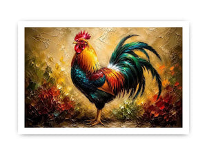 Cock Canvas Print