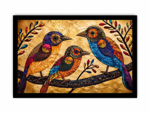 Three Bird Canvas Print