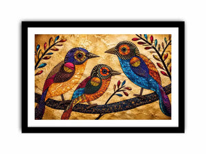 Three Bird Canvas Print