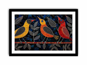 Three Bird Canvas Print