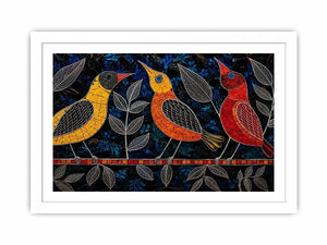 Three Bird Canvas Print