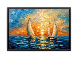 Sailing Canvas Print