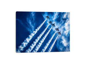 Breitling Airplanes Canvas Print