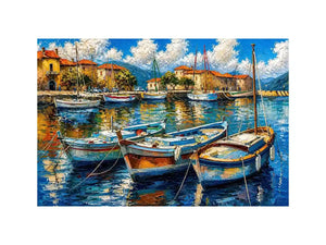 Boats Canvas Print