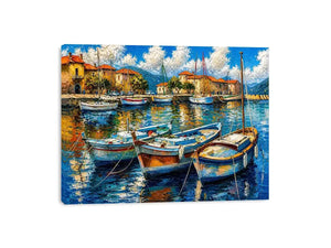 Boats Canvas Print