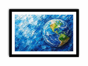 Save Earth Canvas Print