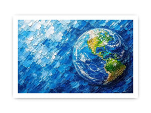 Save Earth Canvas Print