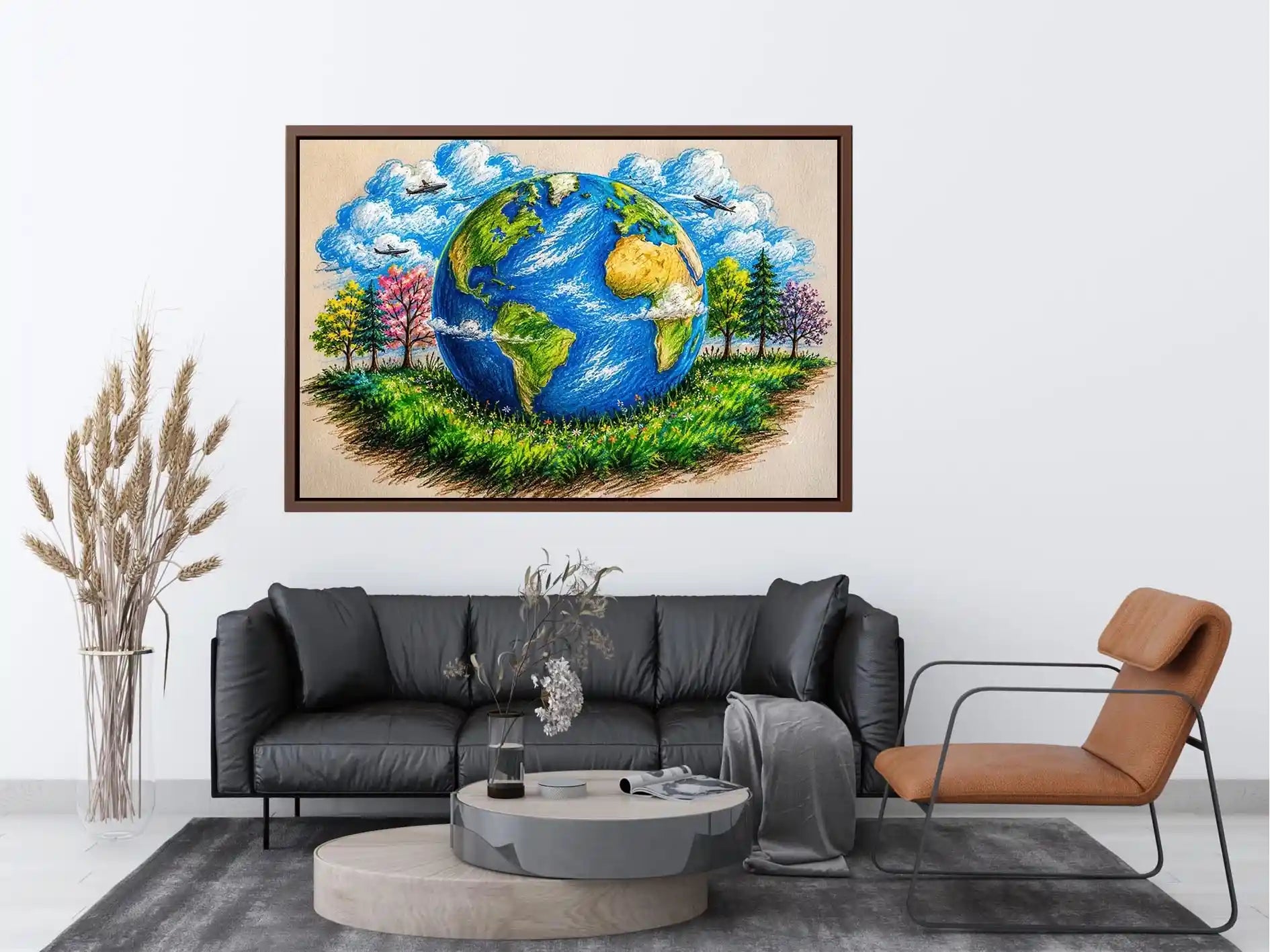 Blue Heron Canvas Print