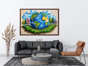 Blue Heron Canvas Print