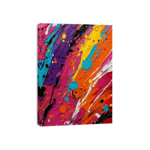 Color Drip Canvas Print