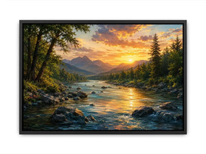 River Side Canvas Print