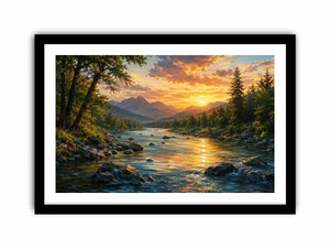 River Side Canvas Print