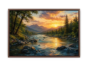 River Side Canvas Print