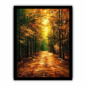 Tree Path Canvas Print