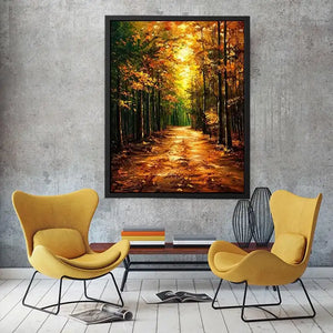 Tree Path Canvas Print
