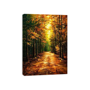 Tree Path Canvas Print
