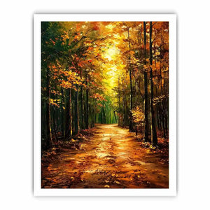 Tree Path Canvas Print