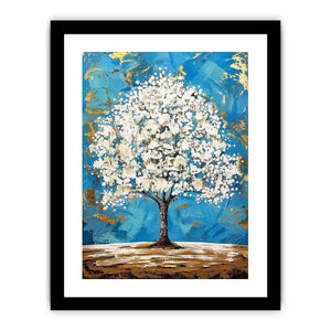 White Tree Canvas Print