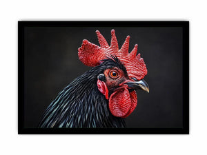 Black Cock Canvas Print