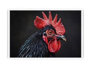 Black Cock Canvas Print