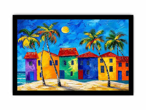 Beach House Canvas Print