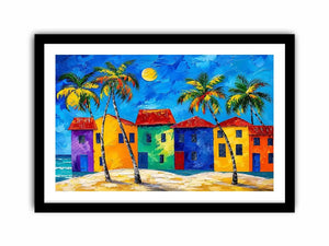 Beach House Canvas Print