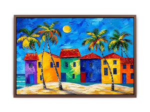 Beach House Canvas Print