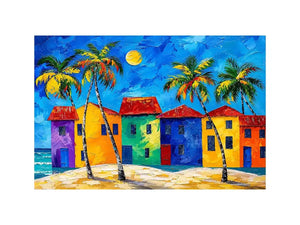Beach House Canvas Print