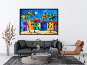 Beach House Canvas Print