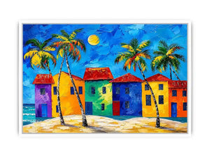 Beach House Canvas Print
