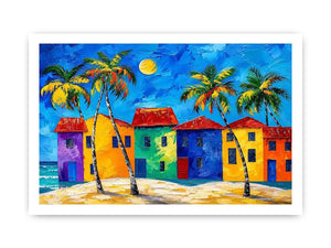 Beach House Canvas Print