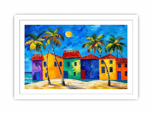 Beach House Canvas Print