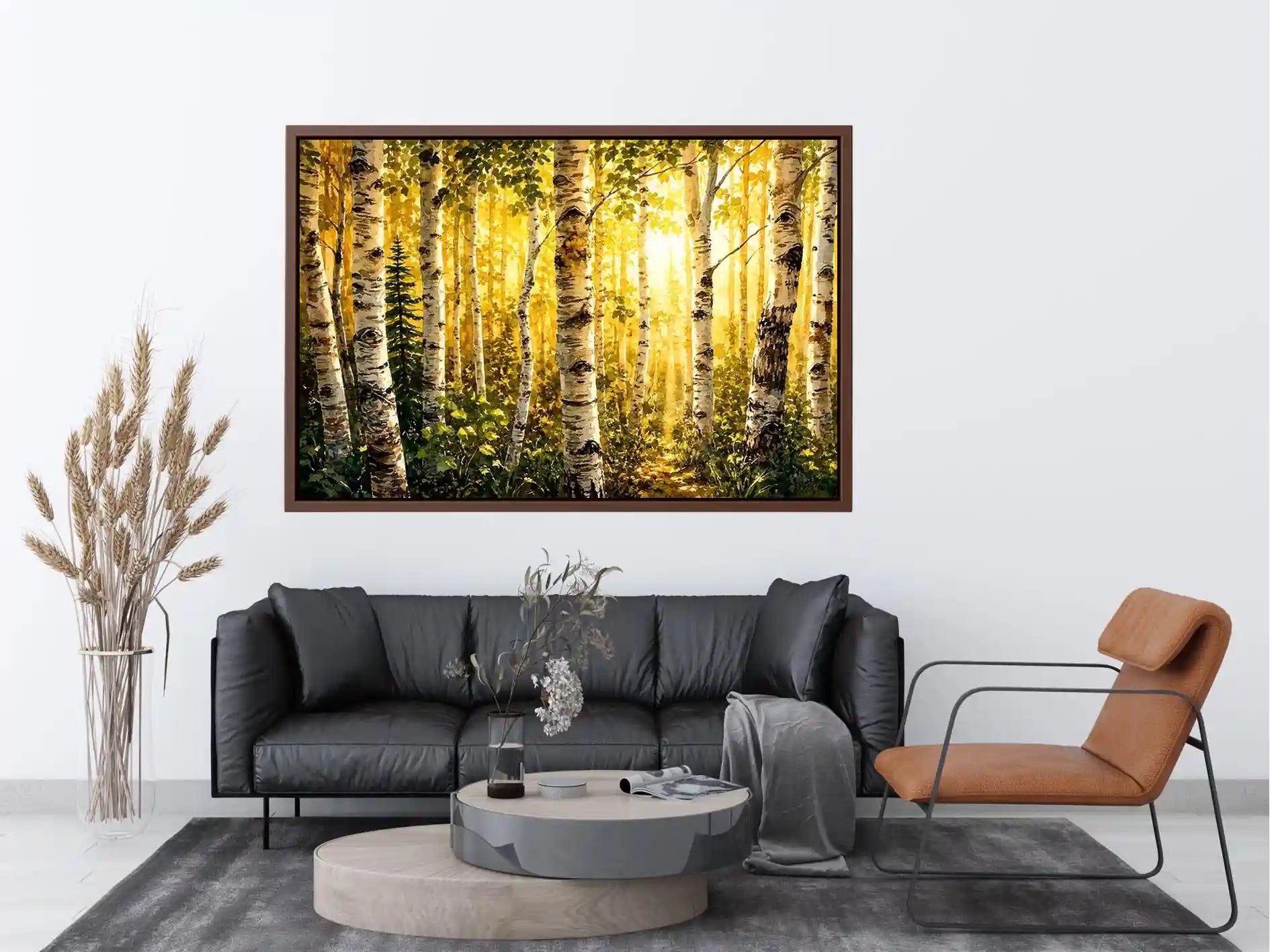 Birch Trees Canvas Print