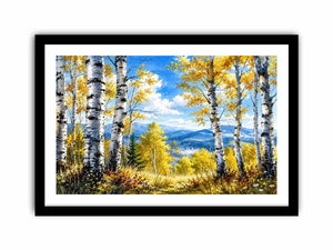 Birch Trees Canvas Print