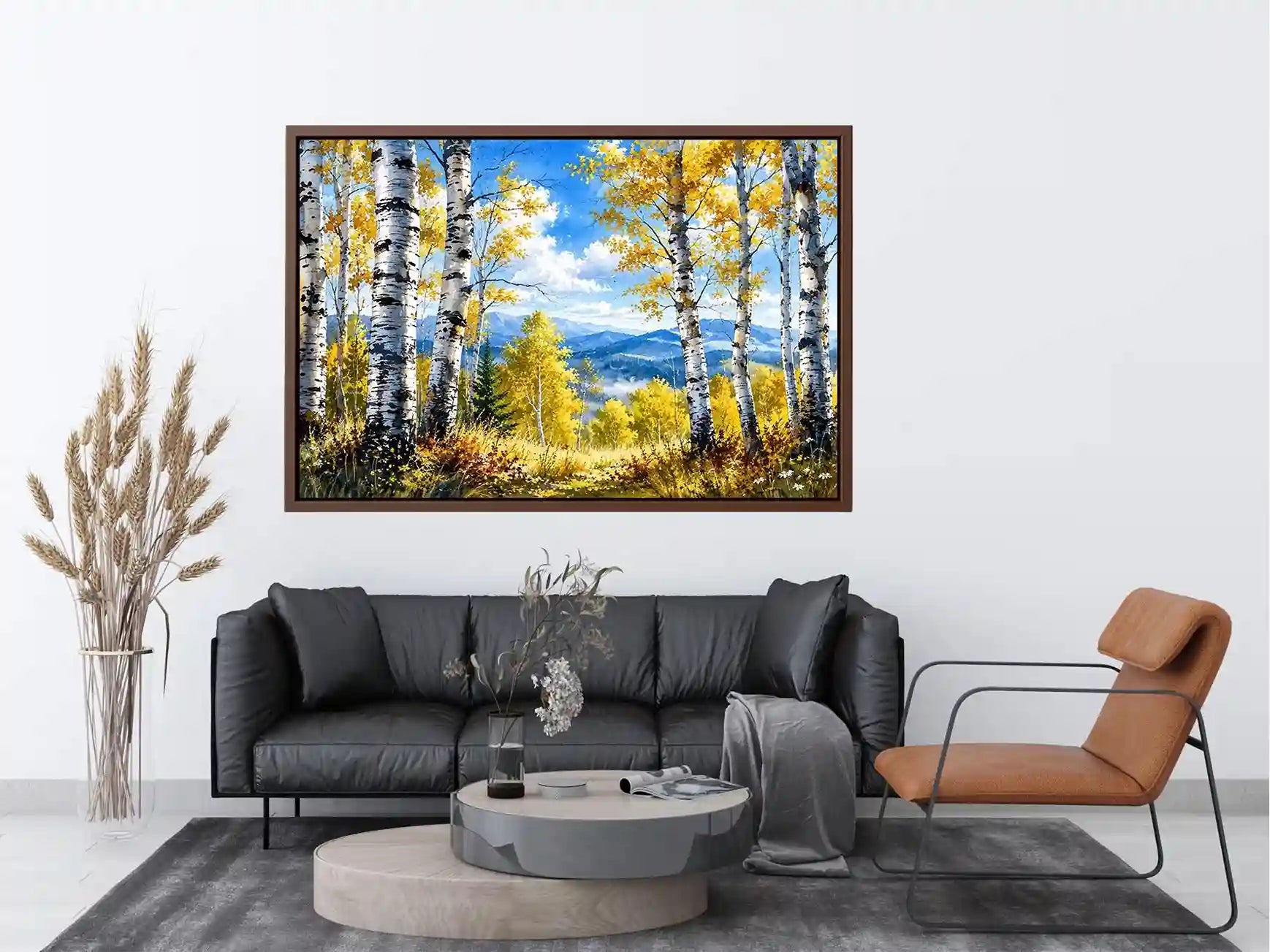Birch Trees Canvas Print