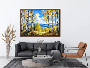 Birch Trees Canvas Print