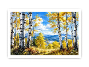 Birch Trees Canvas Print