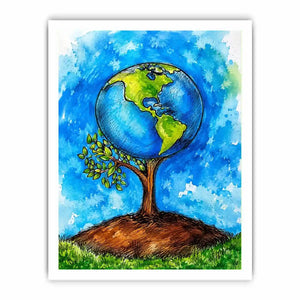 Save Earth Canvas Print