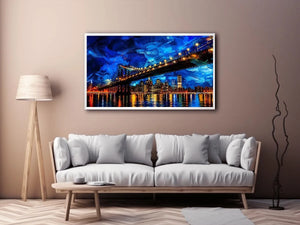 New York Bridge Canvas Print