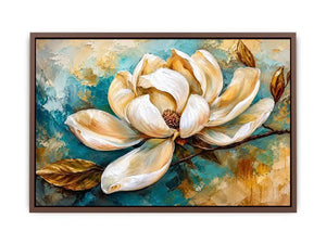 White Flower Canvas Print