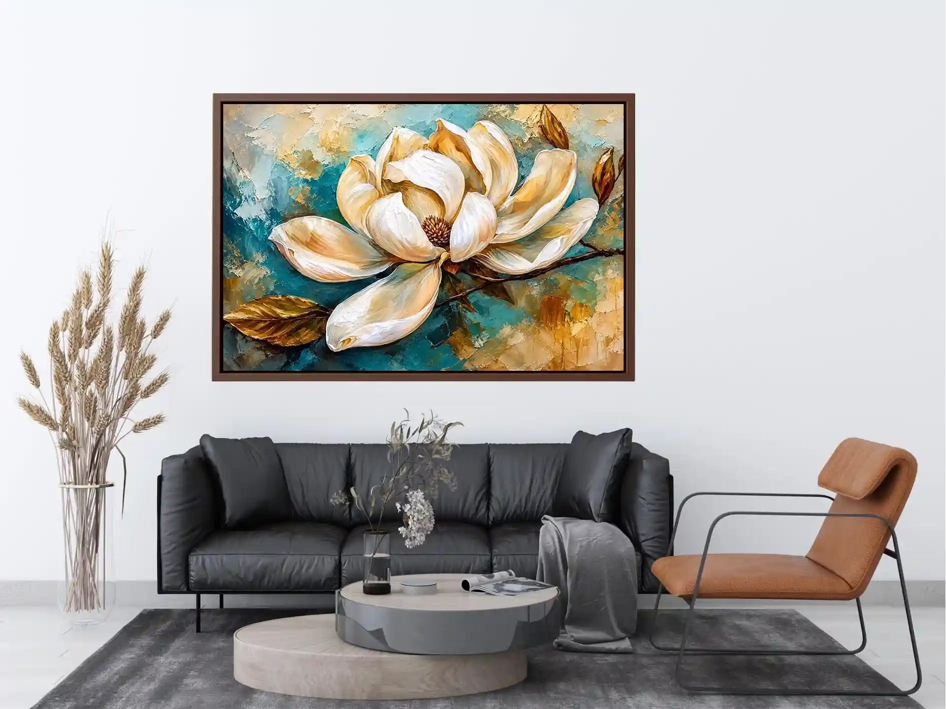 White Flower Canvas Print