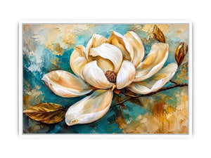 White Flower Canvas Print