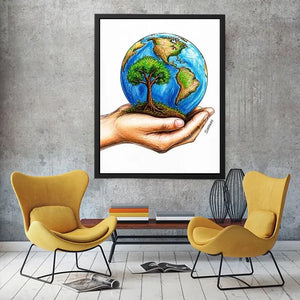 Save Earth Canvas Print