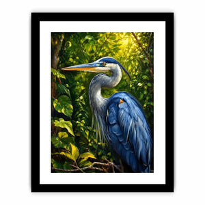 Blue Heron Canvas Print