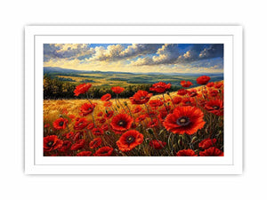 Poppy Field Canvas Print