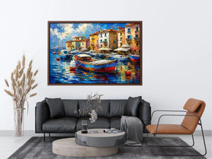 Beautiful Boats Canvas Print