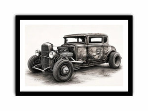 Vinatge Car Canvas Print