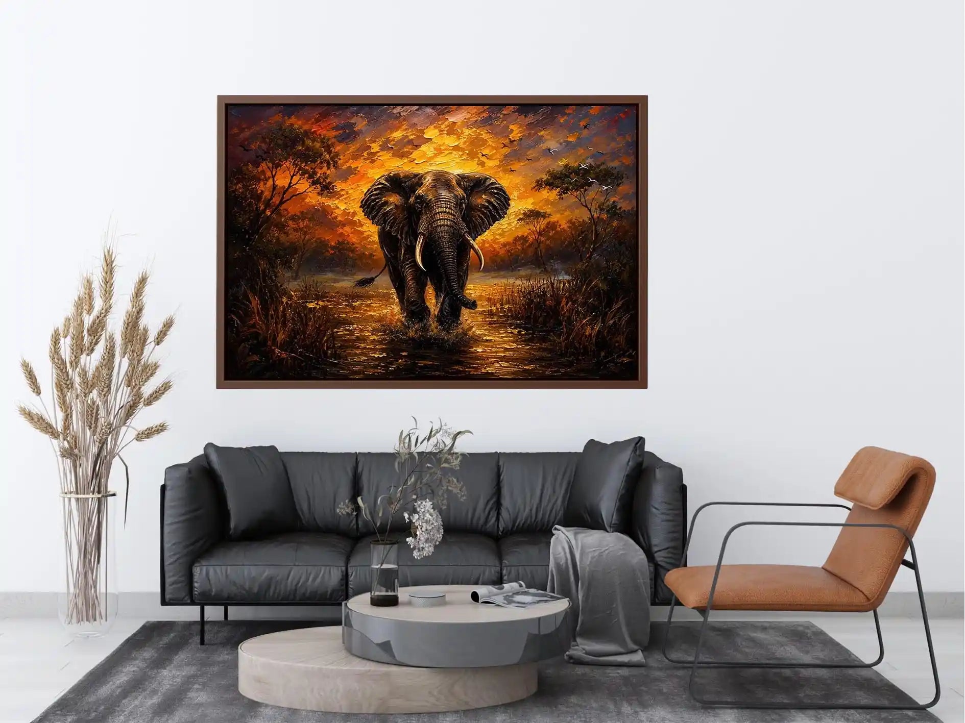 Elephant Canvas Print